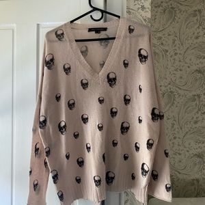 skull cashmere sweater
